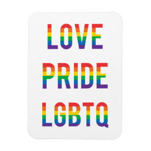 Liebe Pride LGBTQ Magnet