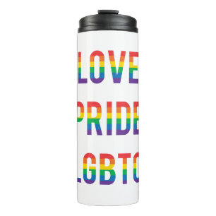 Liebe Pride LGBTQ Thermosbecher