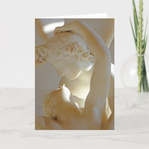 Liebe - Psyche wiederbelebt durch Kuss von Cupid Karte