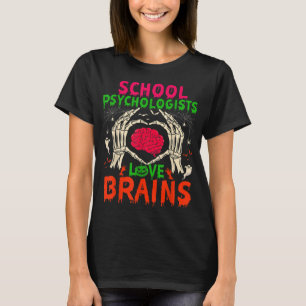 Liebe Psychologe der Schule macht Halloween-Kostüm T-Shirt