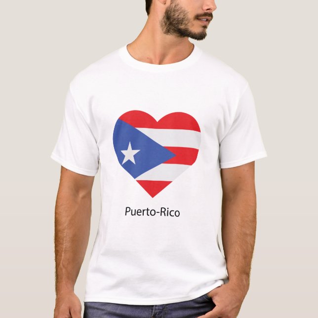 Liebe Puerto-Rico T-Shirt (Vorderseite)