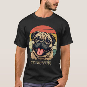 Liebe Pug Forever � Süßes Pug-Fan-Design T-Shirt