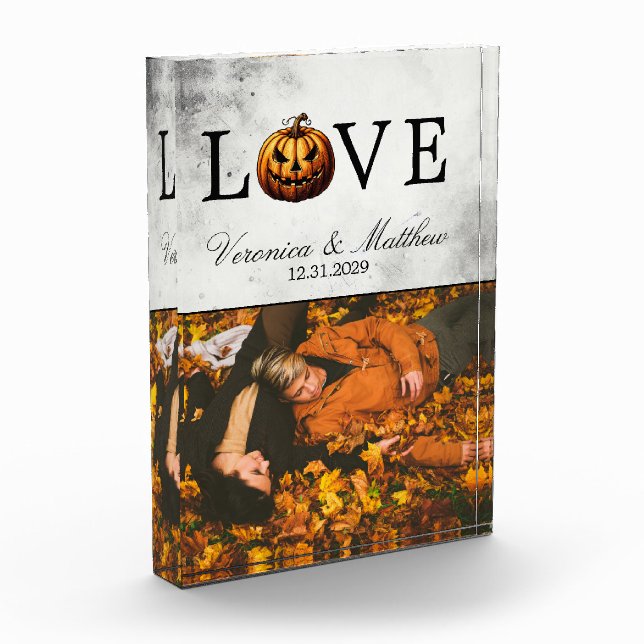 Liebe Pumpkin Fotoblock (Links)