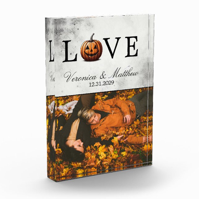 Liebe Pumpkin Fotoblock (Links)