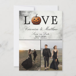 Liebe Pumpkin Save the Date Card