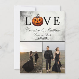 Liebe Pumpkin Save the Date Card