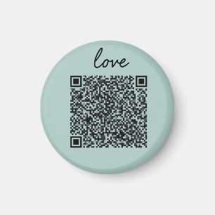 Liebe QR-Code Magnet