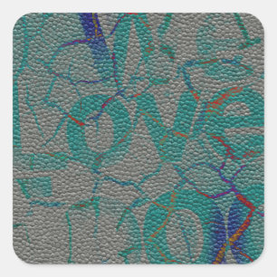 Liebe Quadratischer Aufkleber