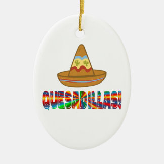 Liebe Quesadilla Keramik Ornament