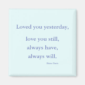 Liebe Quote Magnet