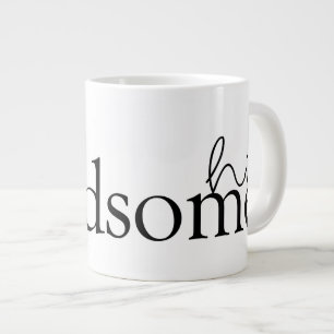 Liebe Quotes V Jumbo-Tasse