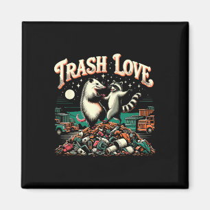 Liebe Raccoon Possum Magnet