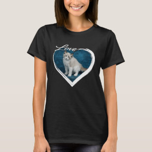 Liebe Ragdoll Cat Kitten I Liebe My Ragdoll Chat T-Shirt