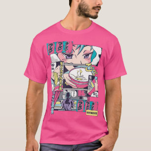 Liebe Ramen Anime Noodles Kawaii Japan Ske T-Shirt