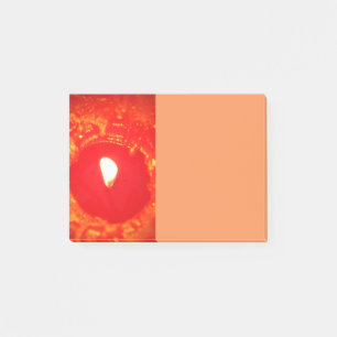 Liebe, Red Candle Light Post Weihnachten Post-it Klebezettel