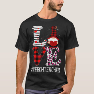 Liebe Referentin Frauen Leopardenwertschätzung im  T-Shirt