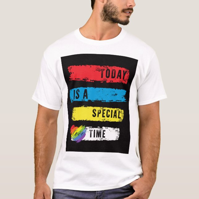 Liebe, Regenbogen, LGBTQ, Gemeinschaft, Liebe T-Sh T-Shirt (Vorderseite)