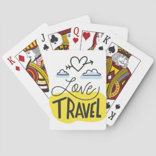 Liebe Reisen Spielkarten