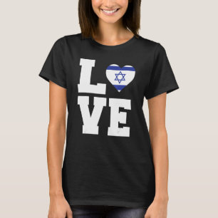 Liebe Retro Israel T-Shirt