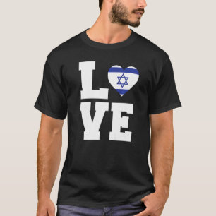 Liebe Retro Israel T-Shirt