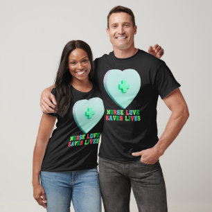 Liebe Rette Leben T-Shirt