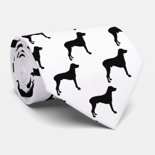 Liebe Rhodesian Ridgeback Dog Silhouette Neck Tie Krawatte
