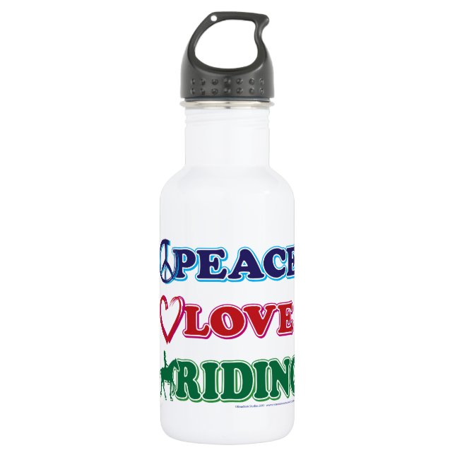 Liebe-Riding Trinkflasche (Vorderseite)