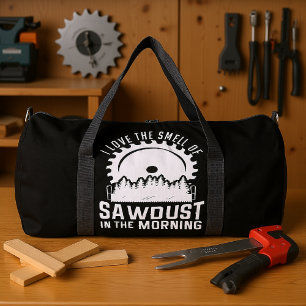 Liebe riecht Sägemehl Morgen Duffle Bag