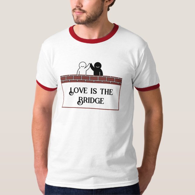 Liebe ringer T Shirt (Vorderseite)