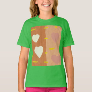 Liebe Ringer-T - Shirt der Girl's