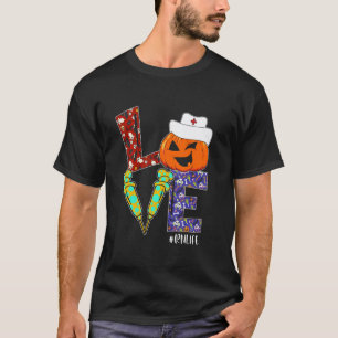 Liebe RN Krankenpfleger Leben Krankenschwester Hal T-Shirt