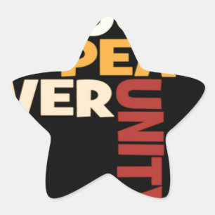 Liebe Rocks Stern-Aufkleber