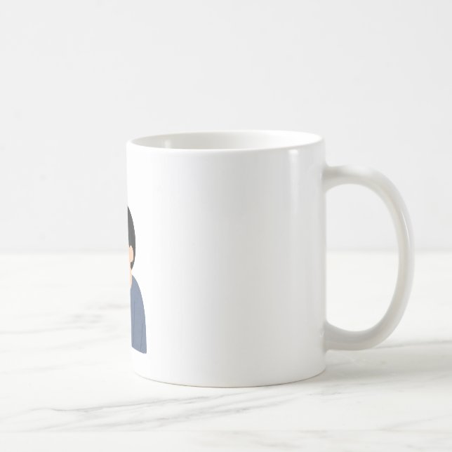 Liebe & Romantik Elegante Tasse (Rechts)
