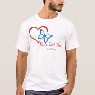 Liebe & Romantik-Konzeptdesign mit Herzelementen T-Shirt