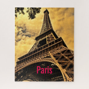 Liebe & Romantik Stadt Paris Eiffelturm Frankreich Puzzle