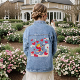 Liebe & Romantik - Valentinstag-Special Jeansjacke