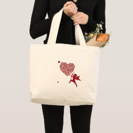 Liebe & Romantik - Valentinstag-Special Jumbo Stoffbeutel