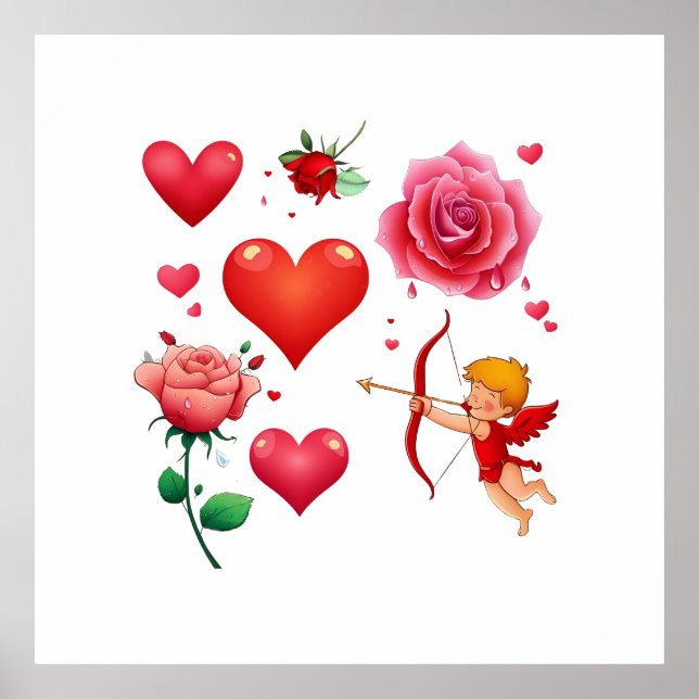 Liebe & Romantik - Valentinstag-Special Poster (Vorne)