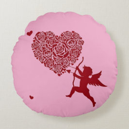 Liebe & Romantik - Valentinstag-Special Rundes Kissen