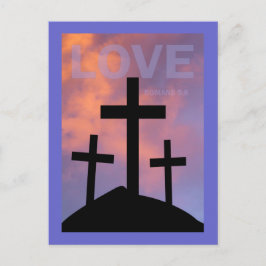Liebe - Römer 5:8 Postkarte
