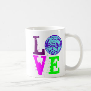 LIEBE - rosa Band-Tasse Tasse