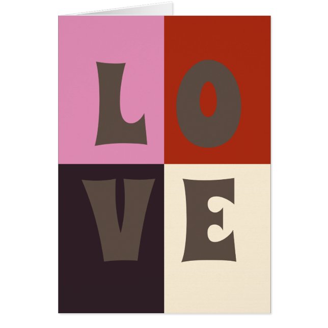 LIEBE Rosa Eggpflanze Elfenbein (Vorne)