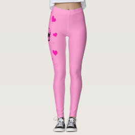 Liebe Rosa Leggings