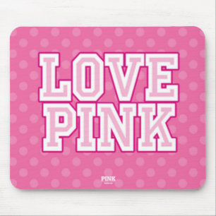 Liebe rosa Mousepad