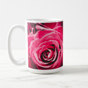 Liebe Rosa Rosen 15oz Klassische Tasse