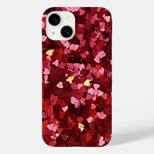 Liebe Rosa und Rotes Herz Case-Mate iPhone 14 Hülle