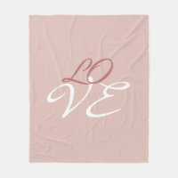 Liebe Rose Gold-Farbkalligrafie