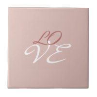 Liebe Rose Gold-Farbkalligrafie