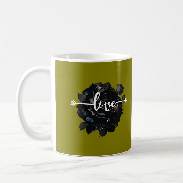 Liebe Rose Kaffeetasse (Links)
