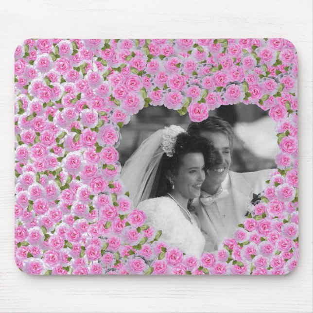 Liebe Rose Mousepad (Vorne)